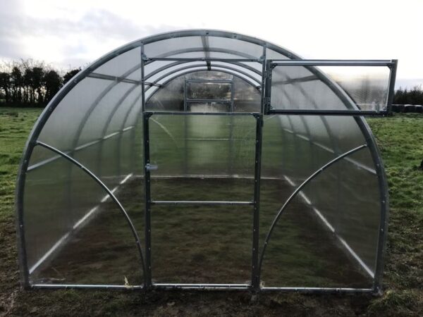Tunnelväxthus Sigma - Stålväxthus 12 - 30 m² - Bild 5