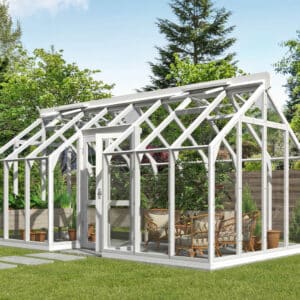 Näs17 Träväxthus Lähe 16,95 m²