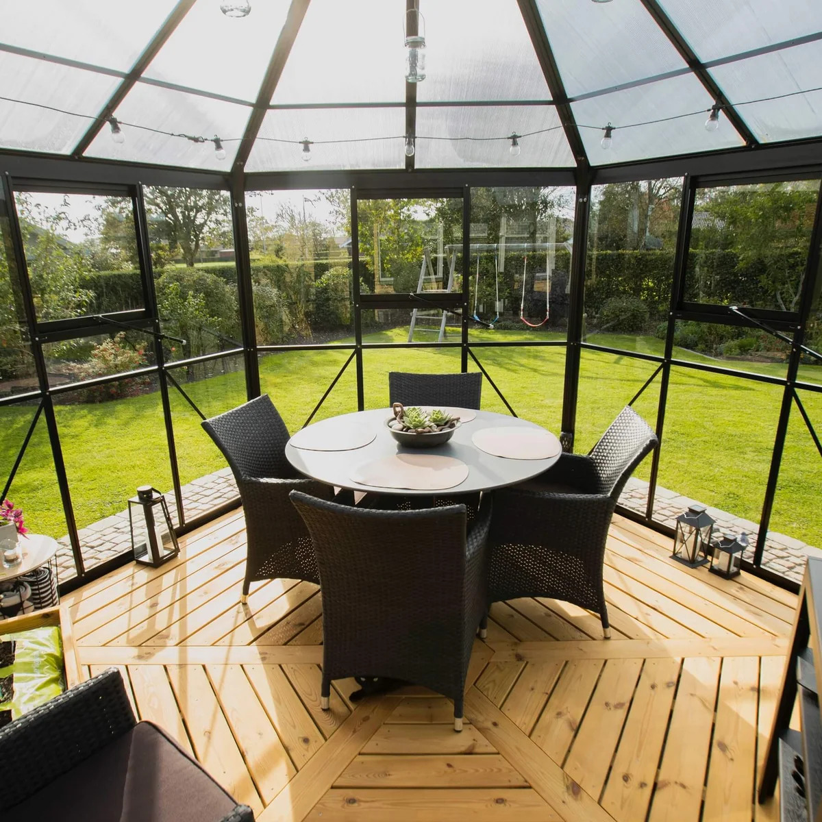 Lusthus Royale2.0 - Nordiska hobbydrivhus 10,5 - 13 m² - Bild 4
