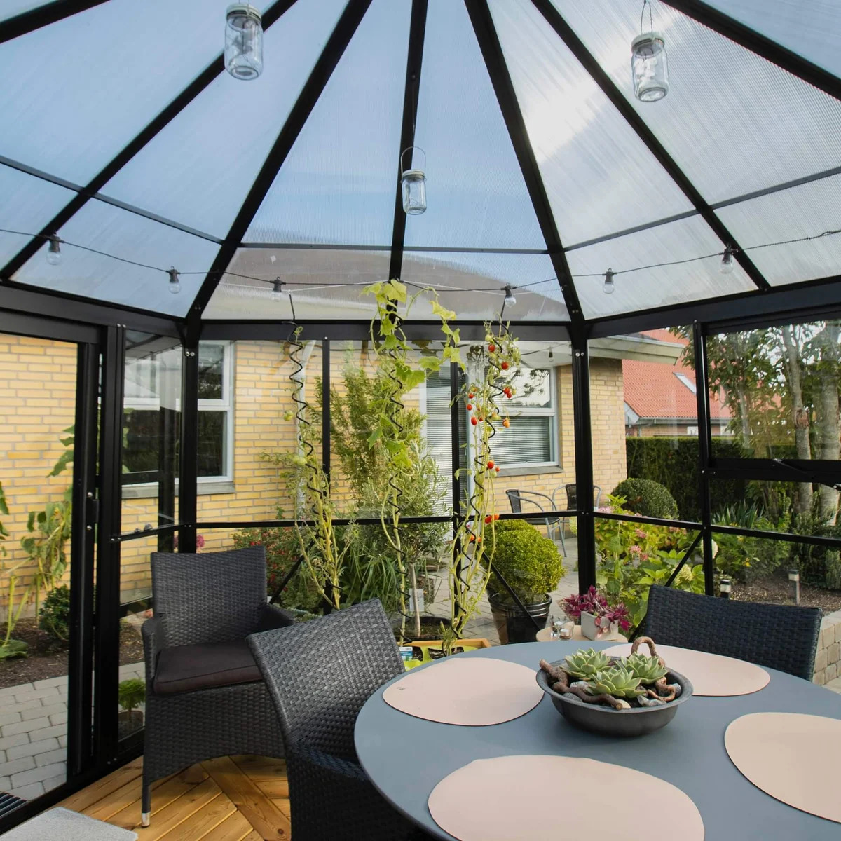 Lusthus Royale2.0 - Nordiska hobbydrivhus 10,5 - 13 m² - Bild 6