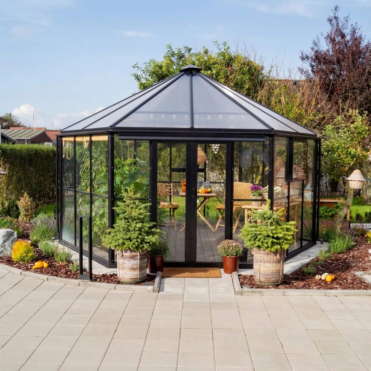 Lusthus Royale2.0 - Nordiska hobbydrivhus 10,5 - 13 m²